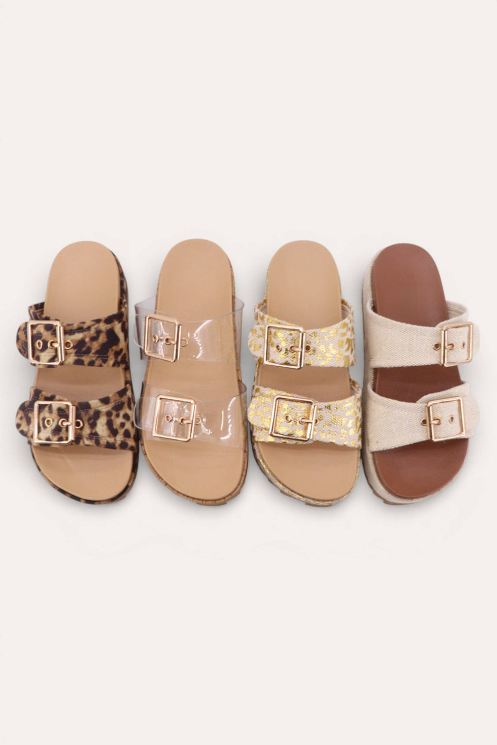 Dual Clear Jelly Sandal