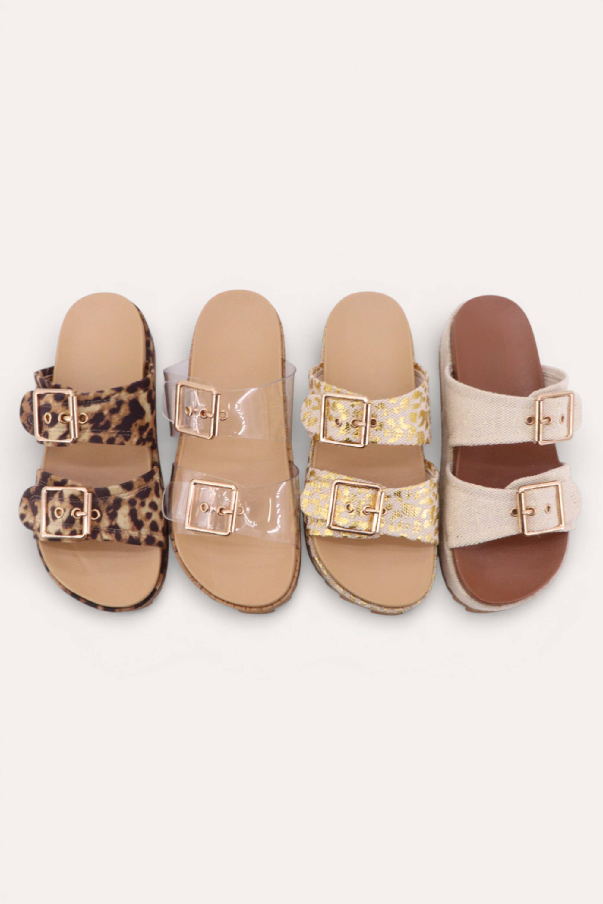 Dual Clear Jelly Sandal