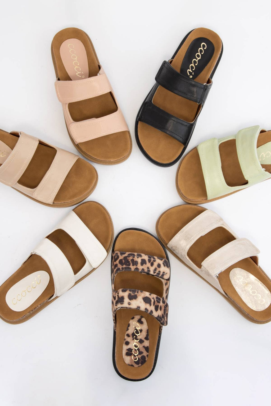 GWEN CORK SOLE SLIDE SANDAL