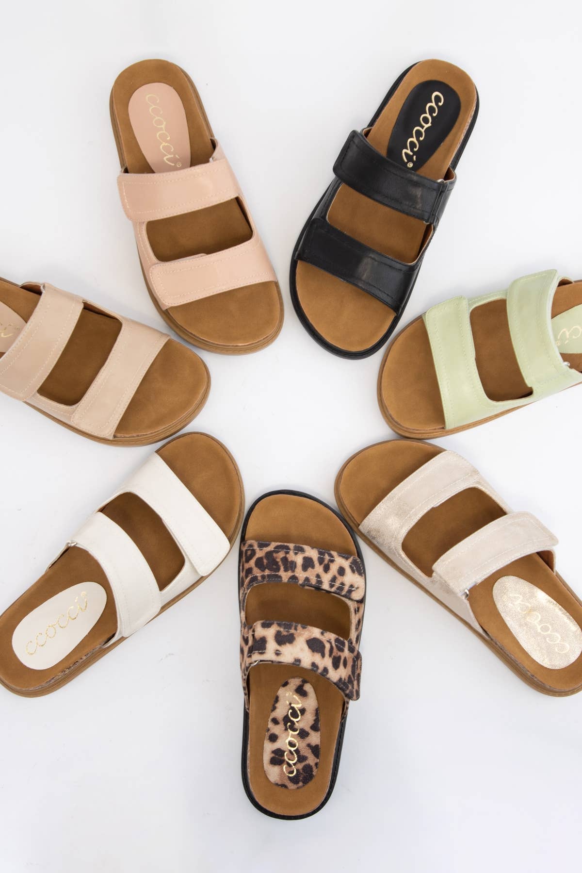 GWEN CORK SOLE SLIDE SANDAL