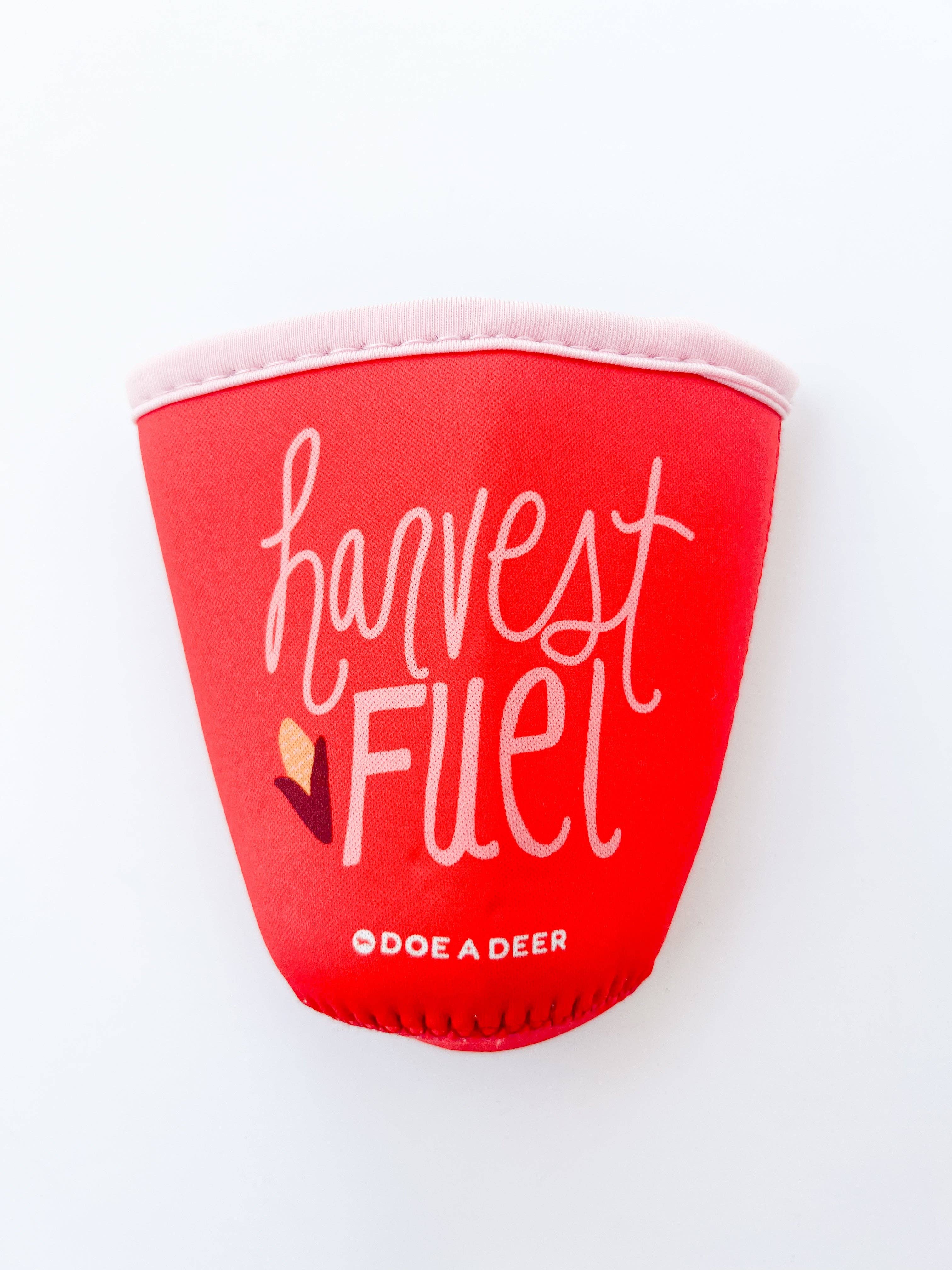 Harvest Fuel Drink Sleeve | Fall Iced Coffee