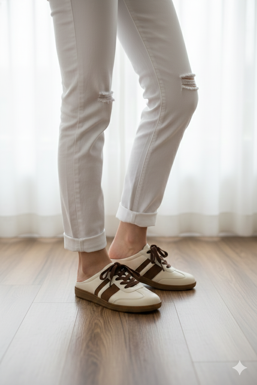 BRENDA CASUAL SLIP ON SNEAKER MULE