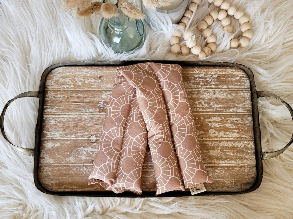 Boho Aromatherapy Neck Wrap - Small Mosaic Print