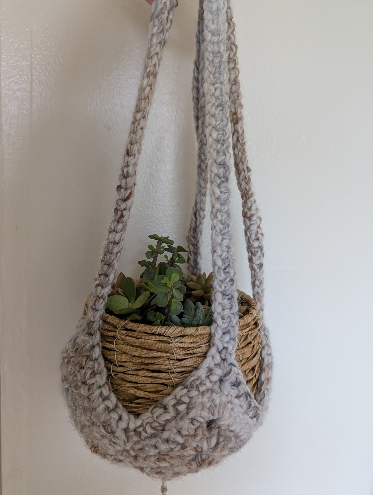 Crocheted Plant Hangers